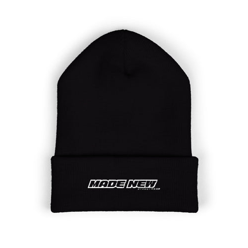 Classic Cuffed "Made New" Logo Beanie(Embroidery)