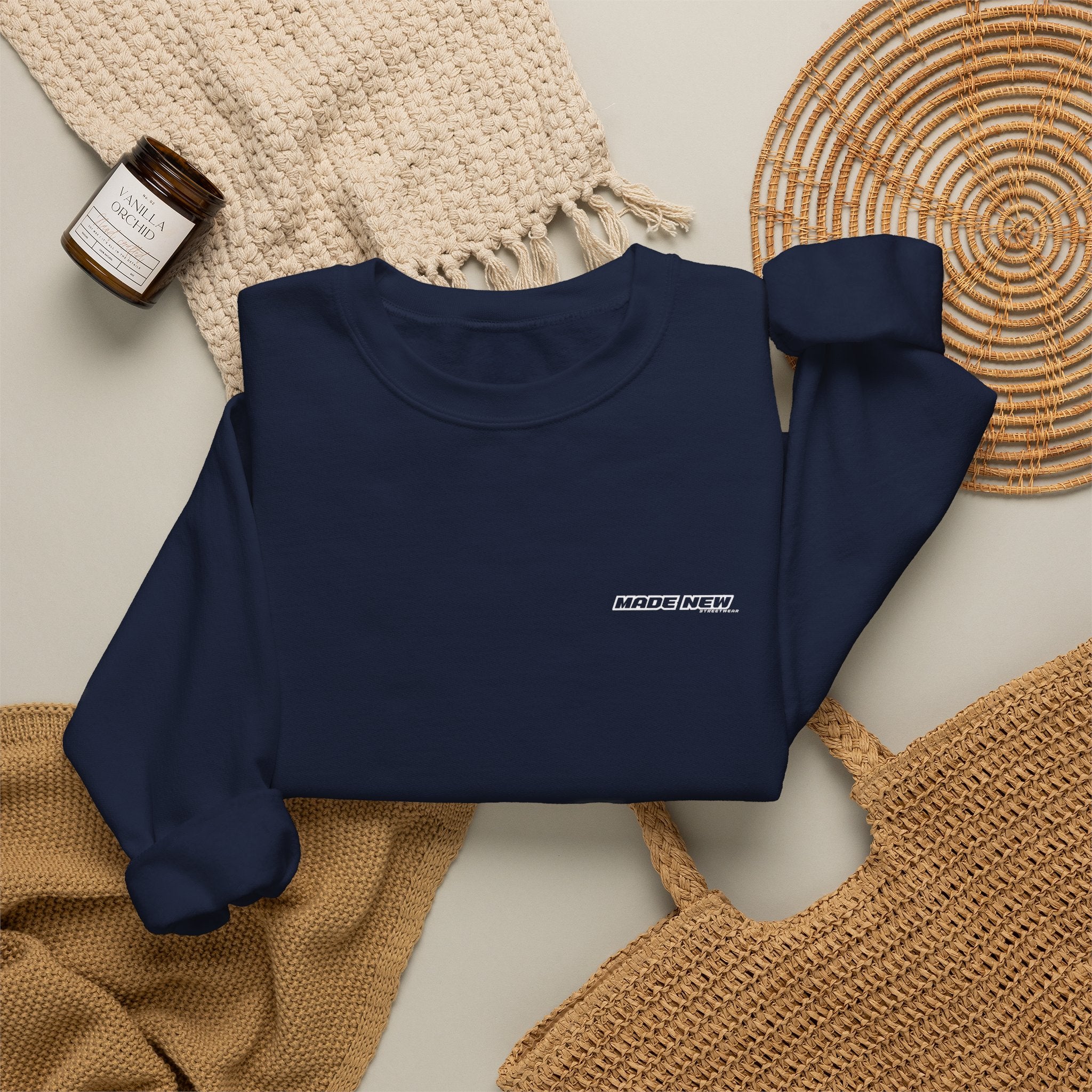 Unisex "Living to Die" Crewneck Sweatshirt