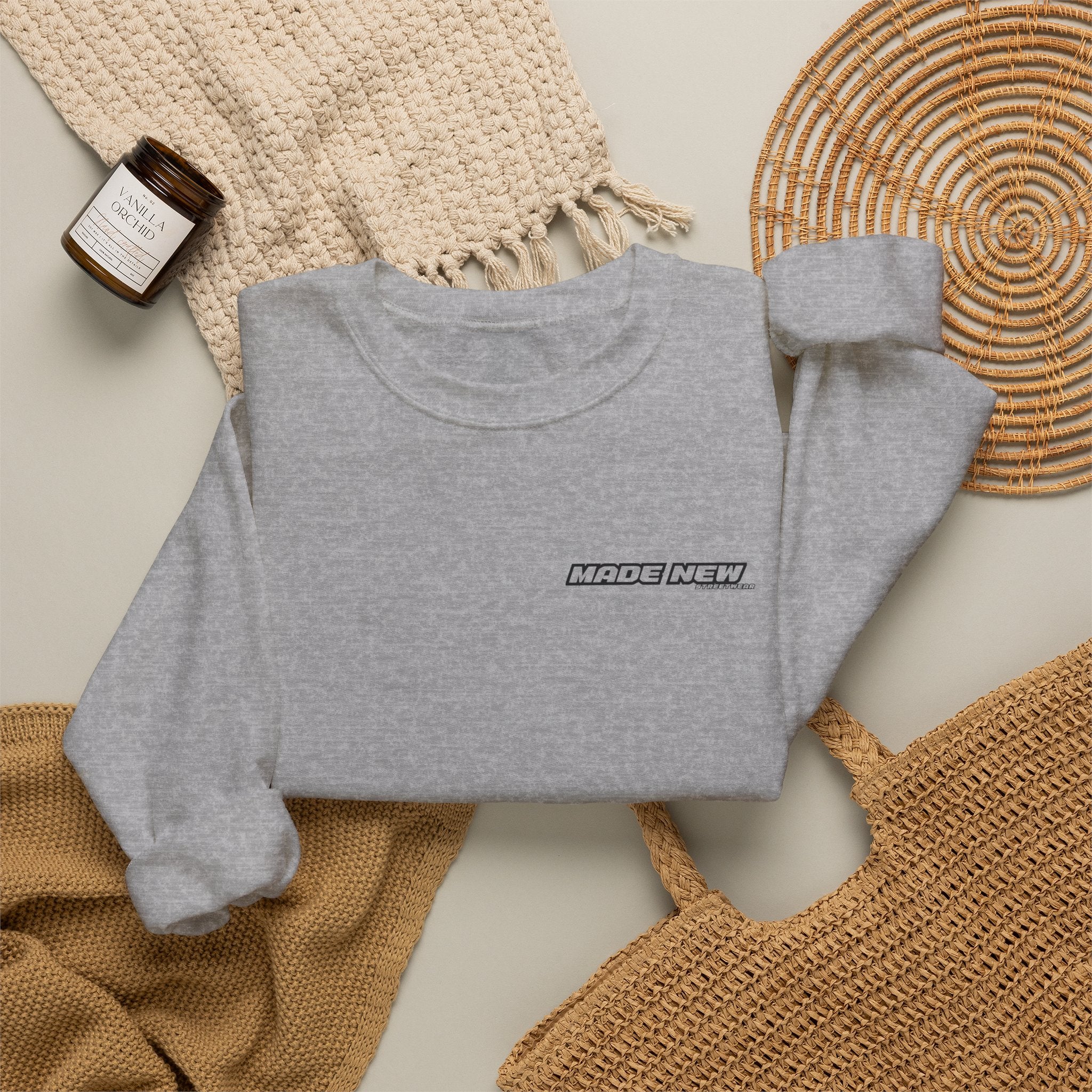 Unisex "Living to Die" Crewneck Sweatshirt