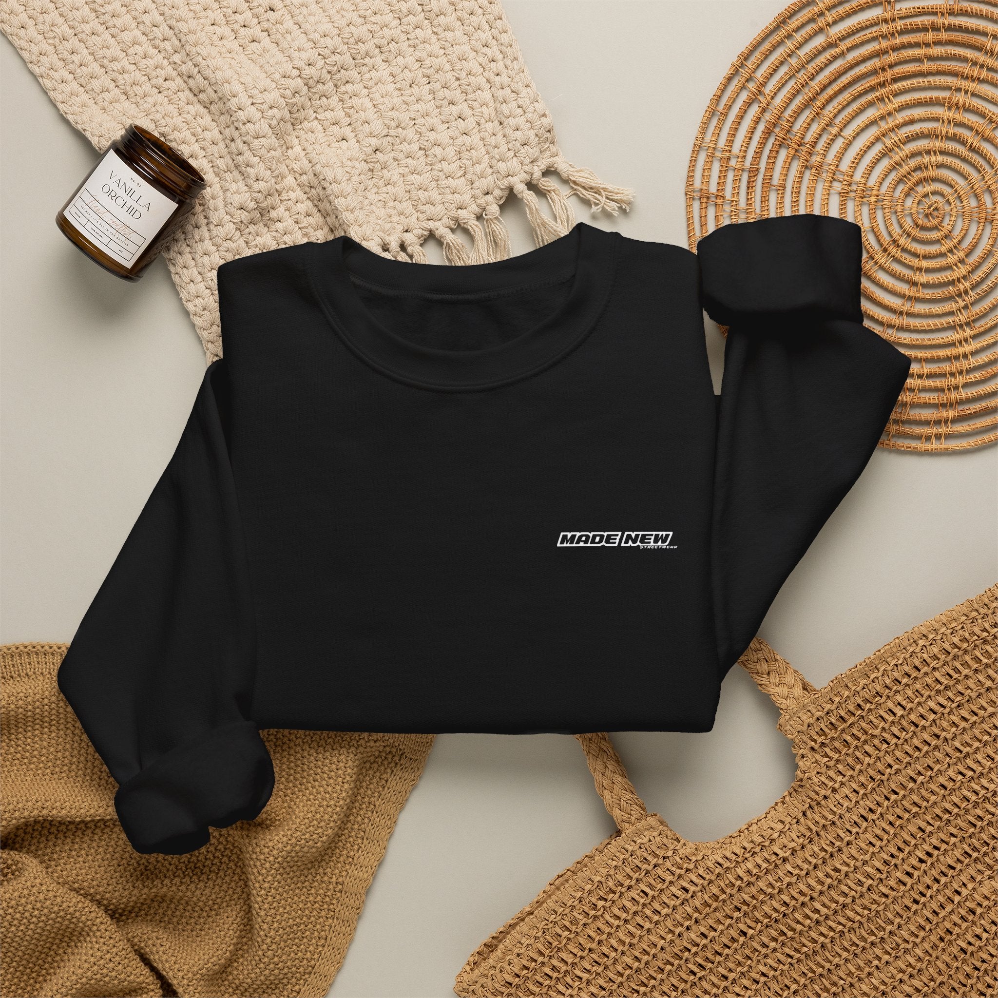 Unisex "Living to Die" Crewneck Sweatshirt