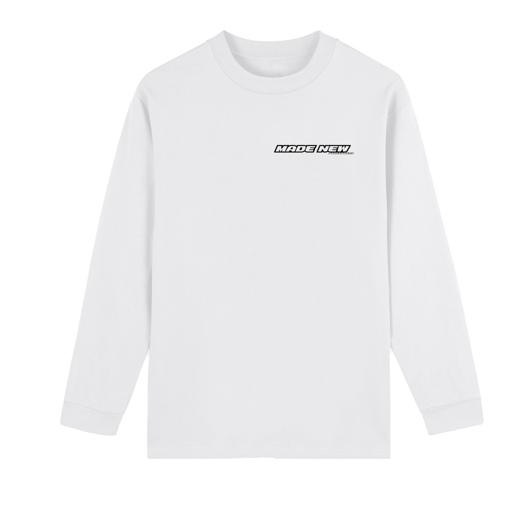 Crew Neck "Silent Salvation"Long Sleeve Shirt