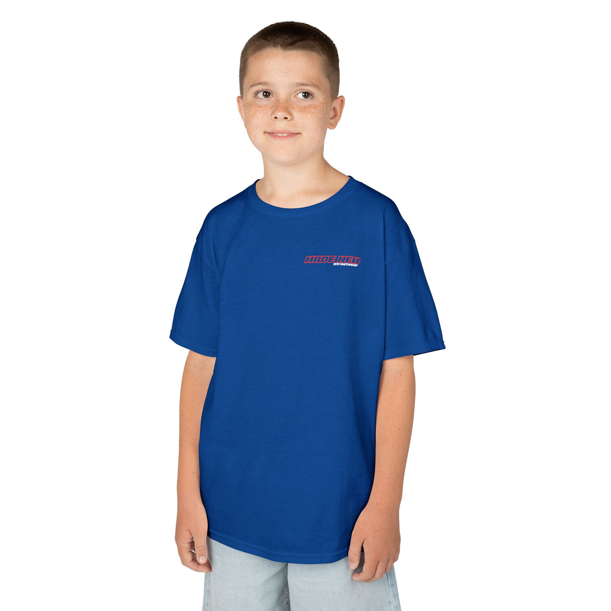 Kids T-Shirt — 'Fearless Soul' Skeleton Floral Graphic Tee
