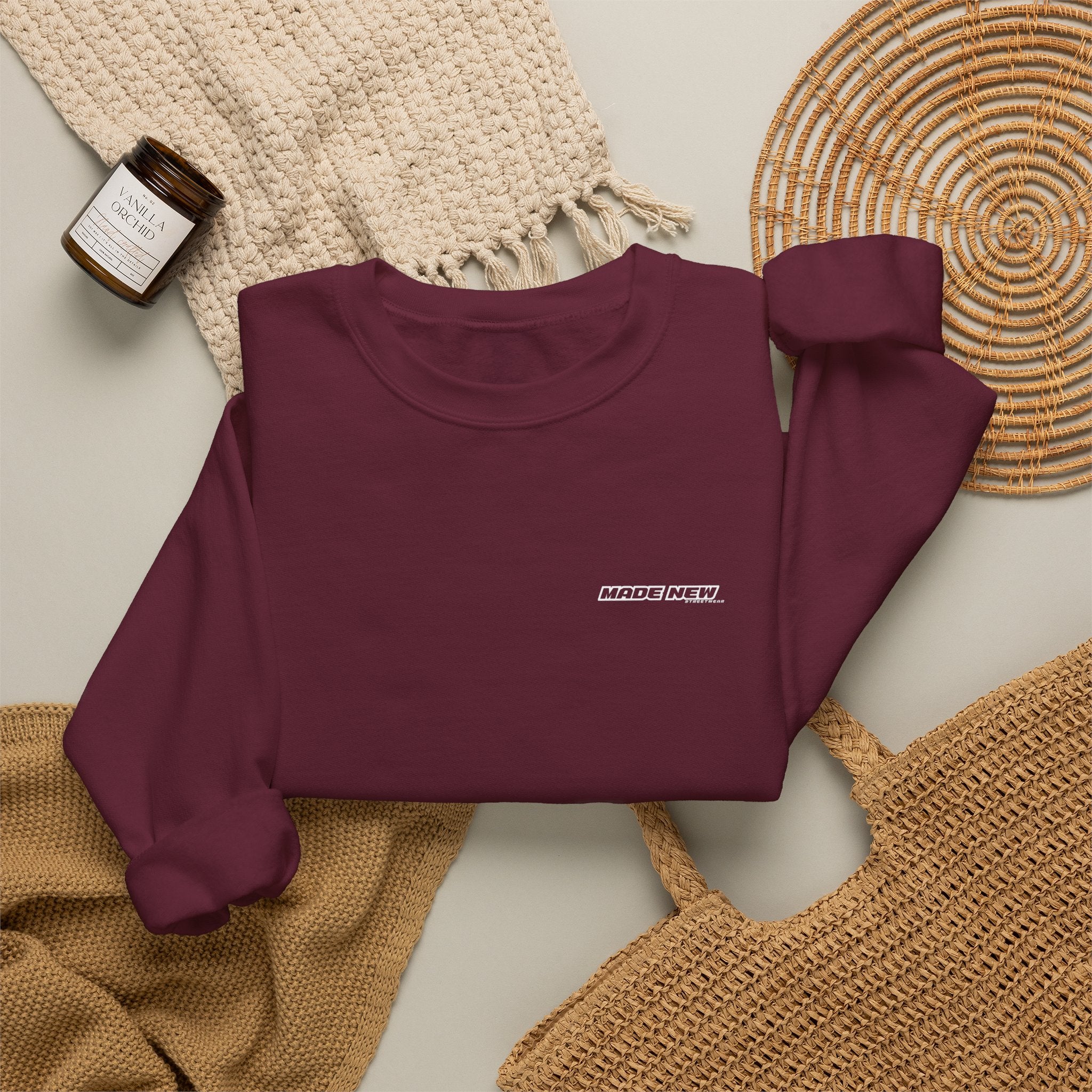 Unisex "Living to Die" Crewneck Sweatshirt