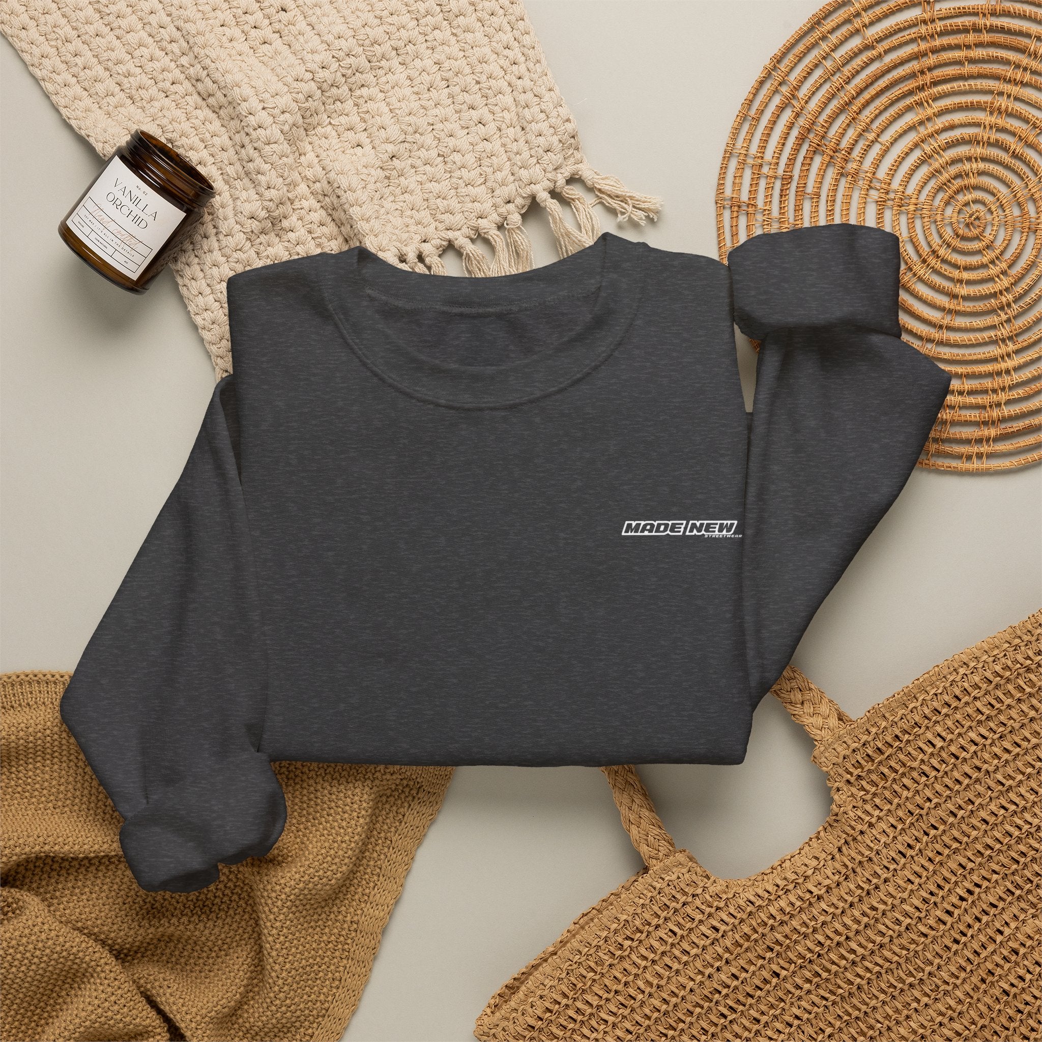 Unisex "Living to Die" Crewneck Sweatshirt
